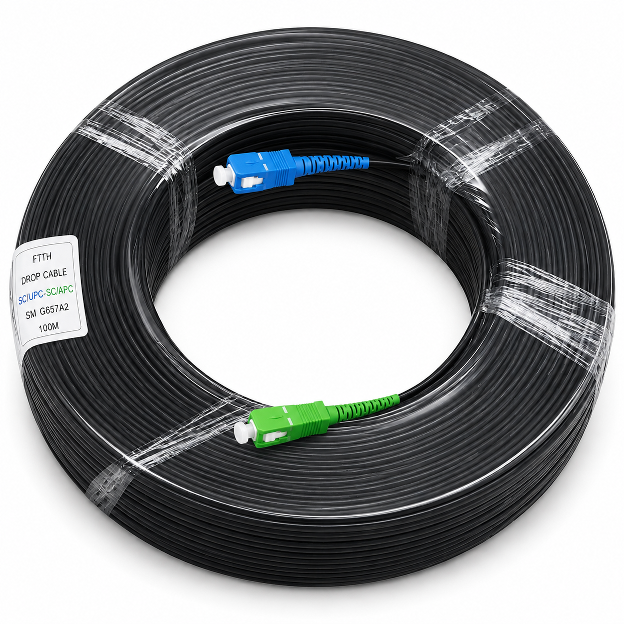 Fiber Drop Cable SC UPC to SC APC